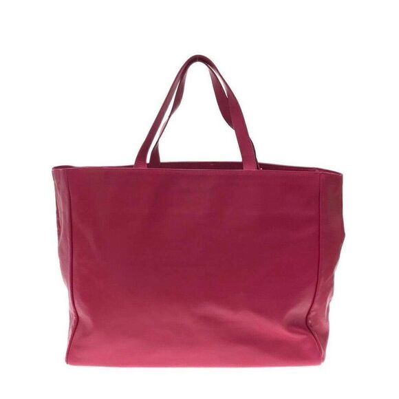 SAINT LAURENT PARIS Vorise 314252 Pink Leather Tote Bag - Picture 3 of 14